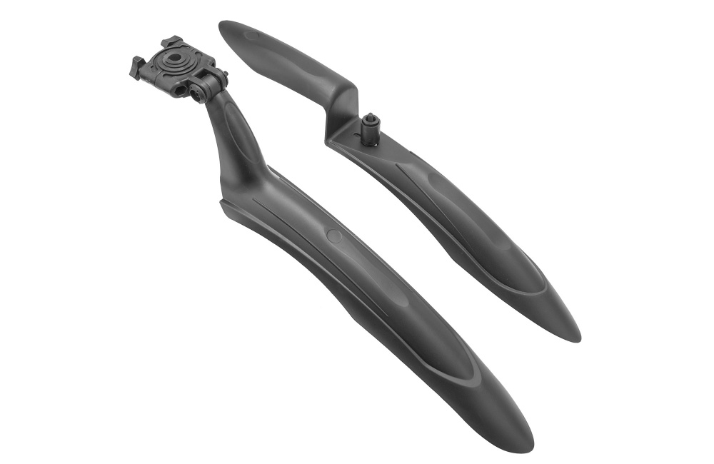 Комплект крыльев 24"-26" XGNB-039-1А, пластик, чёрные 610241