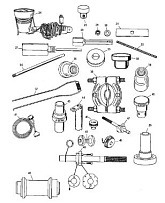 Инструменты (Часть 2) 4-Х ТАКТНОГО ПЛМ MERCURY 60 Серийный номер от 1C050252 и выше