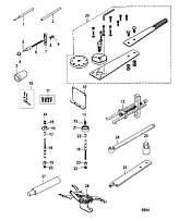 Инструменты 2-х тактного ПЛМ MERCURY 40 M Серийный номер от 0N056165 и выше